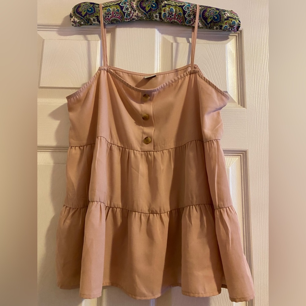 Spaghetti Strapped Blouse